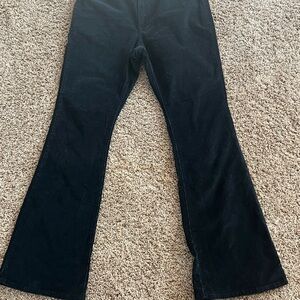 Levi's Black Flair Corduroy Pants